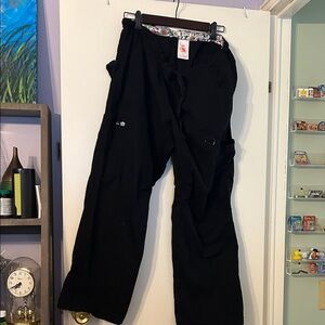 Koi Women's Black Straight Leg Pants